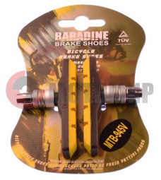 Колодка тормозн.Вело Barradine 945V MTB 72mm. Колодка тормозн.Вело Barradine 945V MTB 72mm.