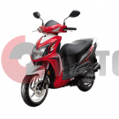 Скутер SYM Jet4 125 красный-черный Скутер SYM Jet4 125 красный-черный