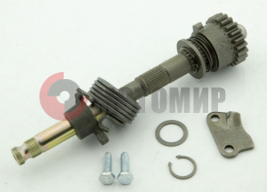 Вал кикстартера 125сс в сборе Эндуро Мотард Вал кикстартера 125сс в сборе Эндуро Мотард