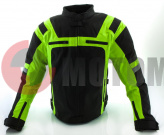 Куртка мото (текстиль) Force черно-салатовая,короткая,XL Куртка мото (текстиль) Force черно-салатовая,короткая,XL