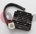 Реле регулятор  4Т GY6 125/150  (1фиш.конт.5 Большая) с проводом папа перемен ток Реле регулятор  4Т GY6 125/150  (1фиш.конт.5 Большая) с проводом папа перемен ток