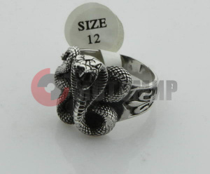 Перстень Байк.Кобра (R190GT)(разм.10,11,12мм.) Перстень Байк.Кобра (R190GT)(разм.10,11,12мм.)