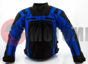 Куртка мото (текстиль) Force черно-синяя,короткая,XL Куртка мото (текстиль) Force черно-синяя,короткая,XL