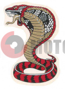 Наклейка Кобра (красная) Наклейка Кобра (красная)