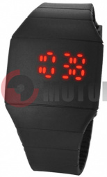Часы наручн.с подсветкой пл.черн. Часы наручн.с подсветкой пл.черн.