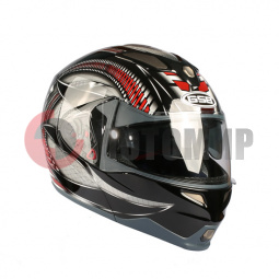 Шлем G-339 BR (black red), S Шлем G-339 BR (black red), S