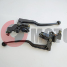 Ручки Иж тормоза/сцепления с кронштейном метал с натяжением троса Ручки Иж тормоза/сцепления с кронштейном метал с натяжением троса