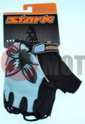 Перчатки Вело Stark NC-668 откр.жен.цветок L Перчатки Вело Stark NC-668 откр.жен.цветок L