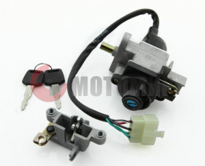 Замок зажигания (комплект) Zongshen/JUMBO YH50-QT-17 Замок зажигания (комплект) Zongshen/JUMBO YH50-QT-17