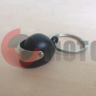 Брелок д/ключ.Черный шлем с металл.визором Брелок д/ключ.Черный шлем с металл.визором