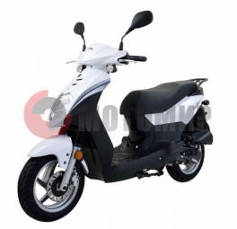 Скутер SYM Orbit 125 белый Скутер SYM Orbit 125 белый
