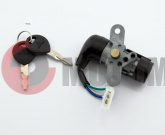 Замок зажигания (голый)   Honda DIO Live AF34/35   (с косым креплением, 3 провода)   EURORUN Замок зажигания (голый)   Honda DIO Live AF34/35   (с косым креплением, 3 провода)   EURORUN