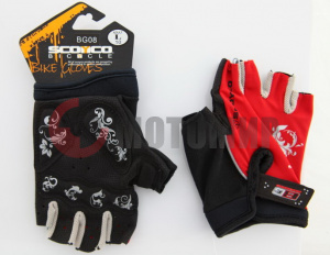 Перчатки Scoyco BG08 обрез.эласт.рис. Перчатки Scoyco BG08 обрез.эласт.рис.