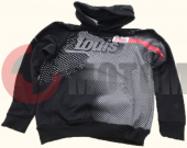 Толстовка LOUIS черн.с сер.надп.L Толстовка LOUIS черн.с сер.надп.L