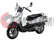 Скутер SYM Allo 125 белый Скутер SYM Allo 125 белый