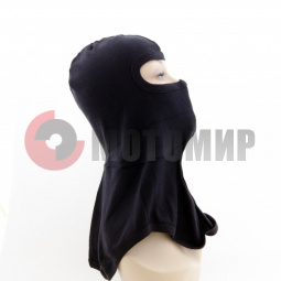 Подшлемник Force длинный, хлопок, черный Подшлемник Force длинный, хлопок, черный