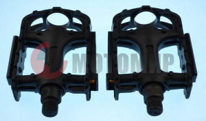 Педали Вело Wellgo LU-895 пл.сталь.ось ч. Педали Вело Wellgo LU-895 пл.сталь.ось ч.