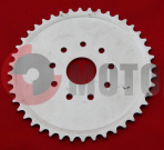 Звезда ведомая задняя  44 з.F50/F80 цинк Звезда ведомая задняя  44 з.F50/F80 цинк