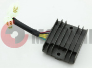 Реле регулятор  4Т (2фиш.конт.6 (3+3)) с проводом (китайский МИНСК)  Реле регулятор  4Т (2фиш.конт.6 (3+3)) с проводом (китайский МИНСК)