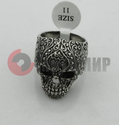 Перстень Байк.Череп (R086GT)(разм.10,11,12мм.) Перстень Байк.Череп (R086GT)(разм.10,11,12мм.)