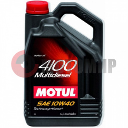 Моторное масло MOTUL 4100 Multidiesel 10W-40 5 л Моторное масло MOTUL 4100 Multidiesel 10W-40 5 л