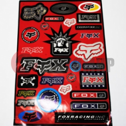 Наклейка (30*45) FOX RACING Наклейка (30*45) FOX RACING
