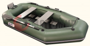 Надувная лодка SEA-PRO 280С зеленая Надувная лодка SEA-PRO 280С зеленая
