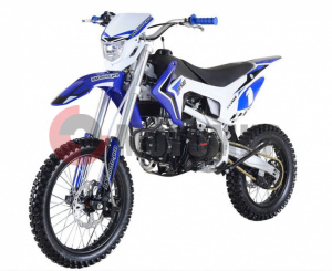 Питбайк BSE PH10-150e 17/14 RS рама белая СИНИЙ Питбайк BSE PH10-150e 17/14 RS рама белая СИНИЙ