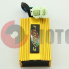 Коммутатор (тюнинг) 4Т GY6 125/150 (4+2) (золотист.)"CASOLI" Коммутатор (тюнинг) 4Т GY6 125/150 (4+2) (золотист.)"CASOLI"