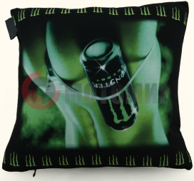 Подушка декор.Motoshi Pillov BZ-021 (Монстр)черн/зел. Подушка декор.Motoshi Pillov BZ-021 (Монстр)черн/зел.