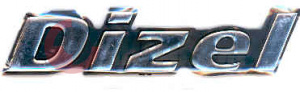 Наклейка Хром Dizel Наклейка Хром Dizel