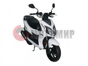 Скутер SYM Jet4 50 черный/белый Скутер SYM Jet4 50 черный/белый