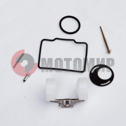Ремкомплект карбюратора мопеда Alphа с поплавком Ремкомплект карбюратора мопеда Alphа с поплавком