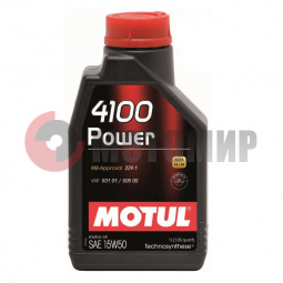 �������� ����� MOTUL 4100 Power 15W-50 1 �