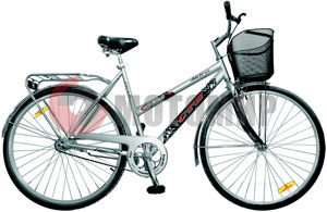 Вело"Торнадо"CTB Lady 04/3 красн.мазки Вело"Торнадо"CTB Lady 04/3 красн.мазки