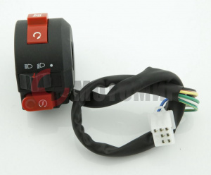 Переключатель левый в сборе 110сс T110 Переключатель левый в сборе 110сс T110