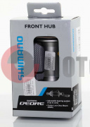 Втулка Вело пер.HB-M590 chimano Deore 32 отв.133мм.чер.сер. Втулка Вело пер.HB-M590 chimano Deore 32 отв.133мм.чер.сер.