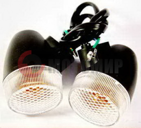 Указатели поворотов передние (пара) Z50R белые Указатели поворотов передние (пара) Z50R белые