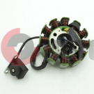 Статор генератора 4Т GY6 125/150 (12кат.11+1) (3кон+1пр.) (152QMI/157QMJ) T150 Статор генератора 4Т GY6 125/150 (12кат.11+1) (3кон+1пр.) (152QMI/157QMJ) T150